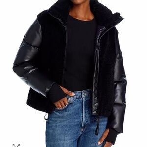 Women's Black Puffer Jacket